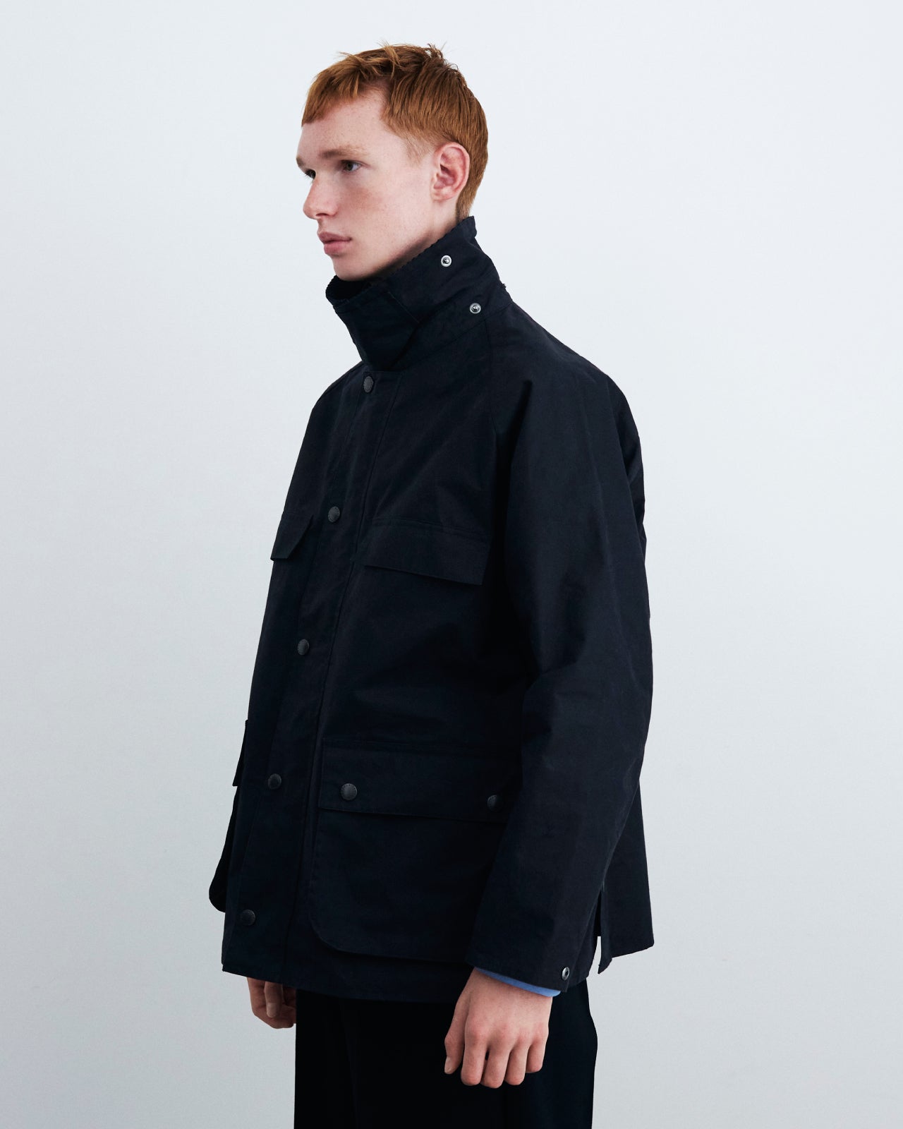 Barbour x MARKAWARE for ADAM ET ROPÉ EX OLD BEDALE, Black