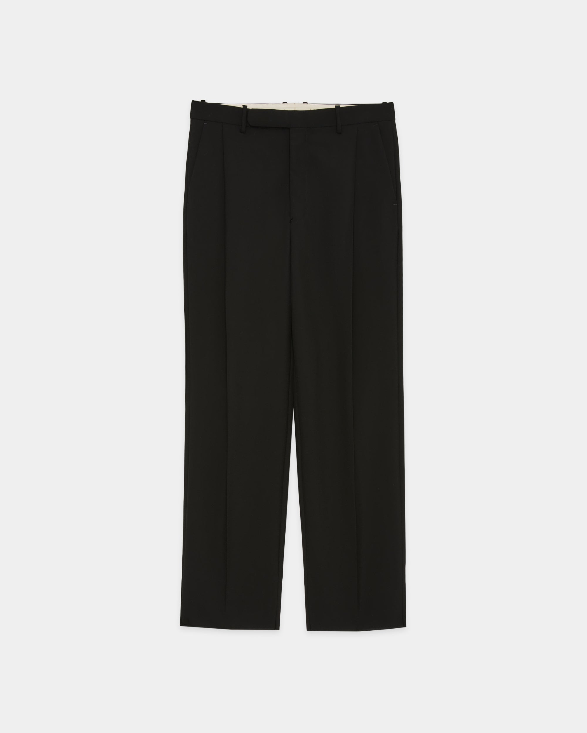 Polwarth Tropical / Anton Trousers, Black