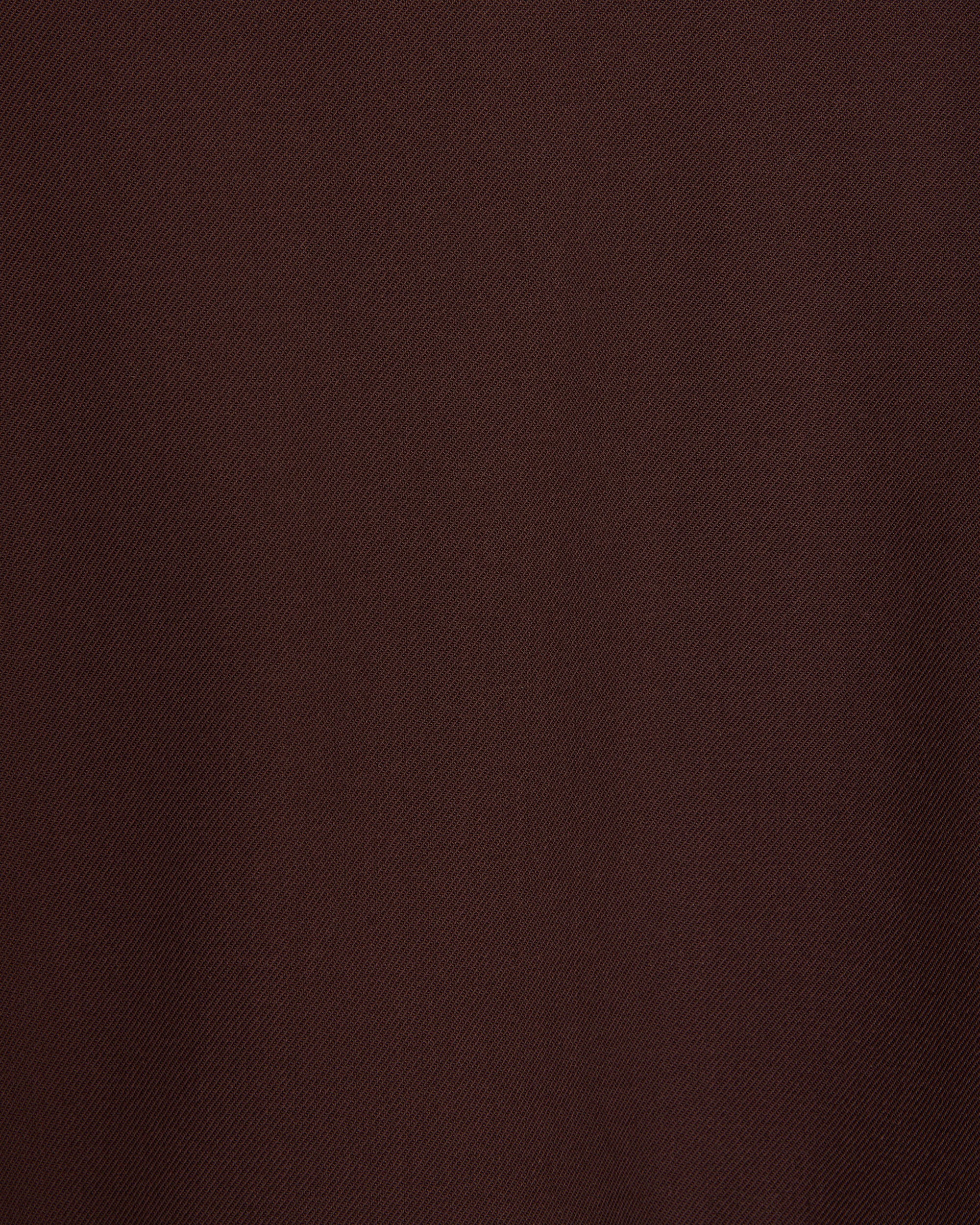 Organic Wool Survival Cloth / Mountain Parka, Dark Brown