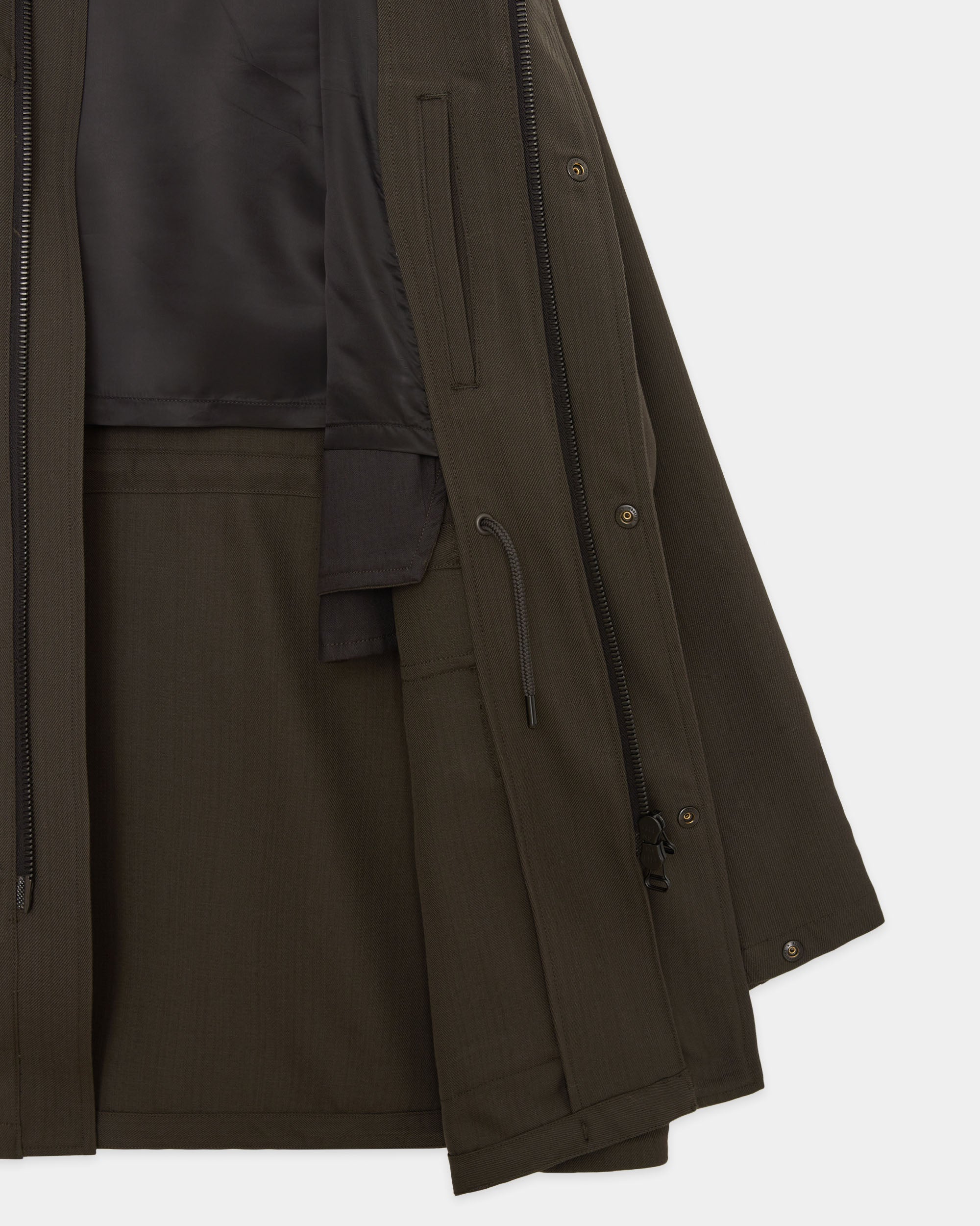 3/60 オーガニックウールサバイバルクロス® / マウンテンパーカ, Dark Sage