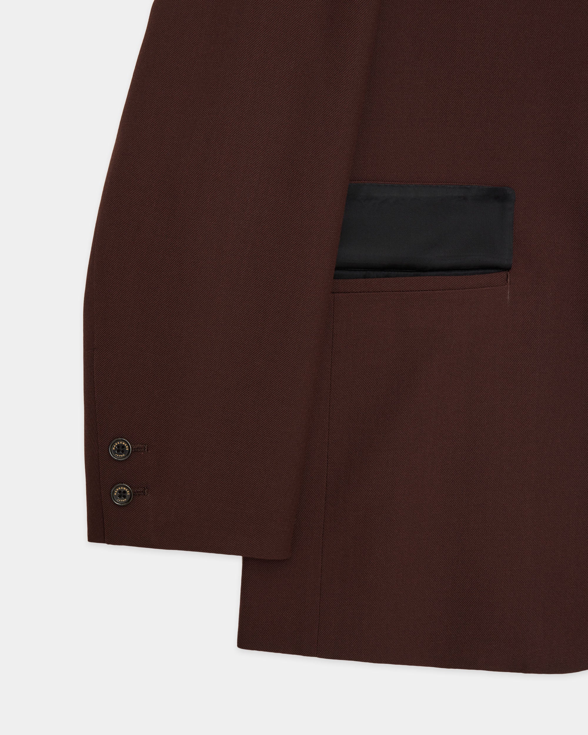 3/60 オーガニックウールサバイバルクロス® / スポーツコート, Dark Brown