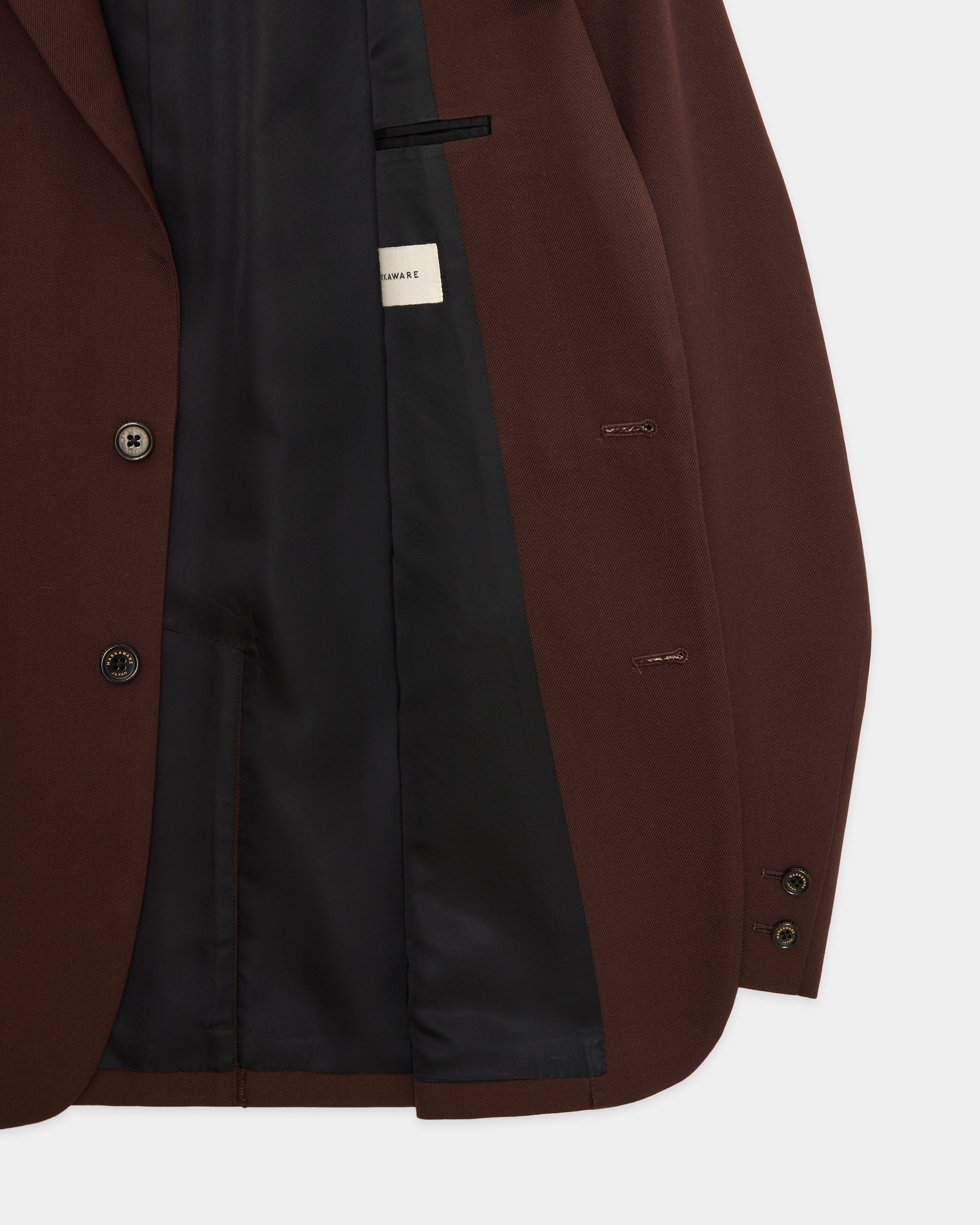 3/60 オーガニックウールサバイバルクロス® / スポーツコート, Dark Brown