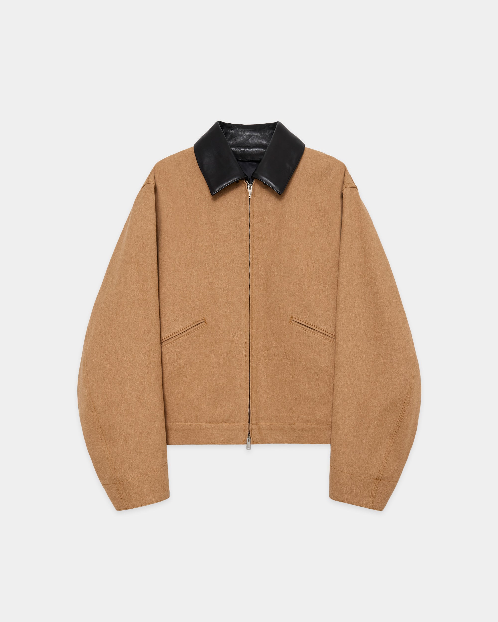 オーガニックコットンダック / ワーカージャケット, Natural Brown