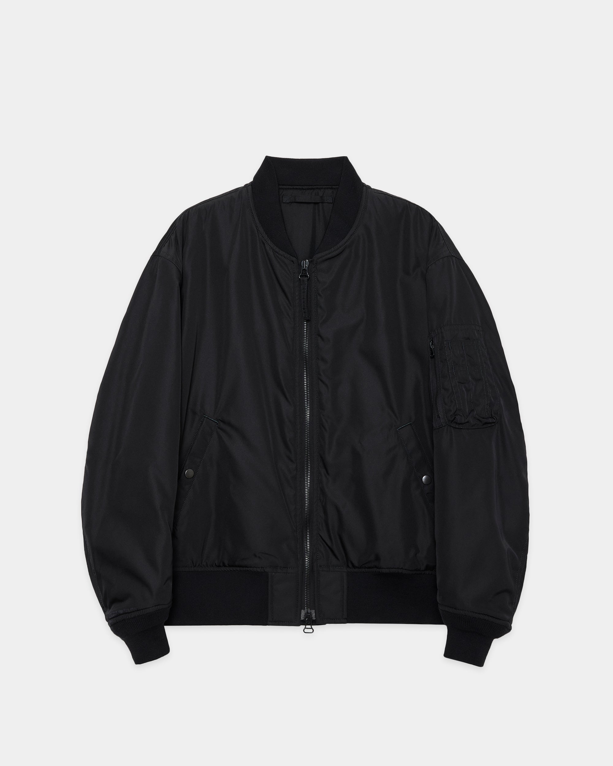 シルクヘビーツイル / シルクMA-1, Black