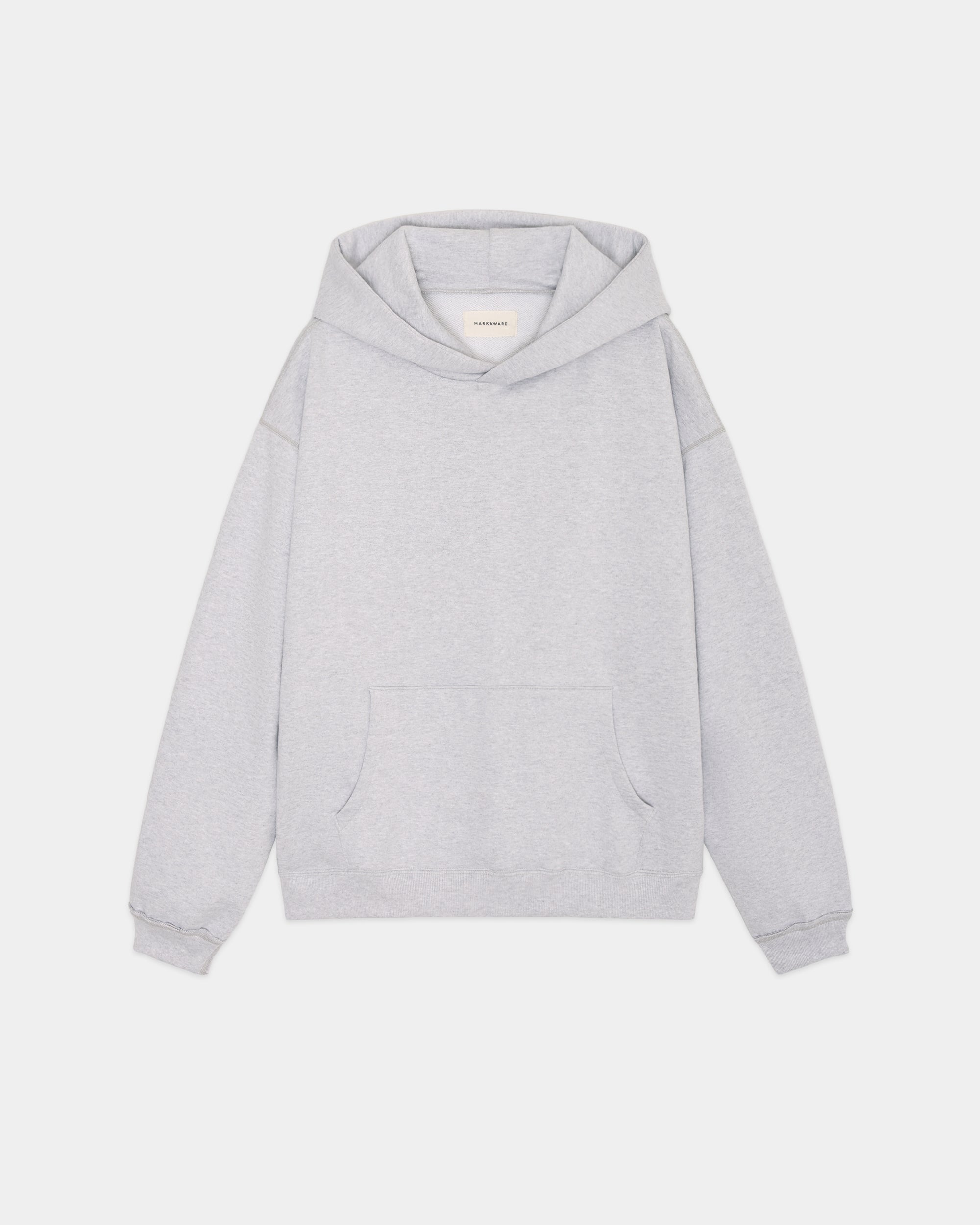 【PARKING別注】オーガニックコットンヘビー吊裏毛 / コンフォートスウェットフーディー, Ash gray