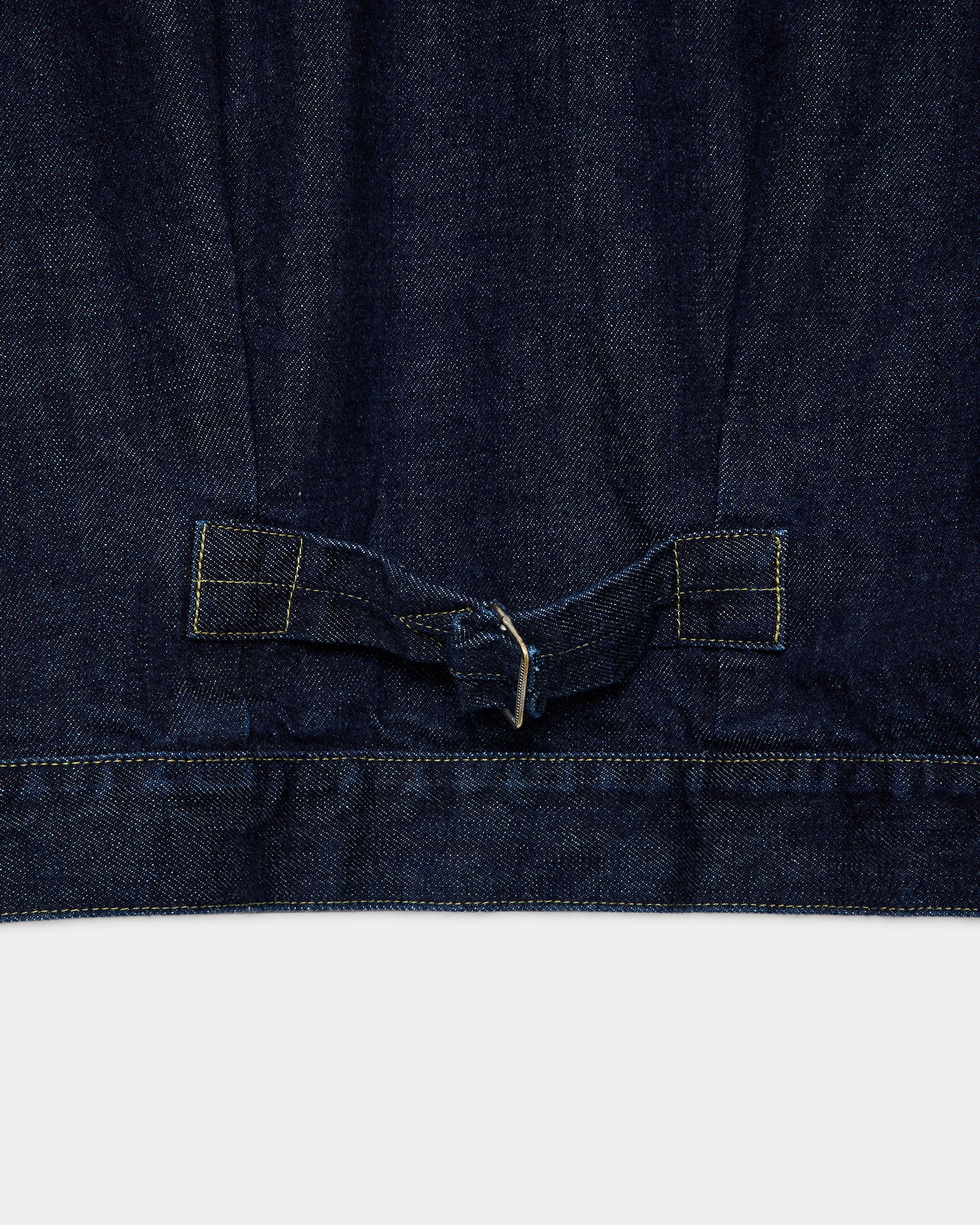 Organic Cotton 13.5oz Selvedge Denim / Type-1 Denim Jacket, Indigo O.W